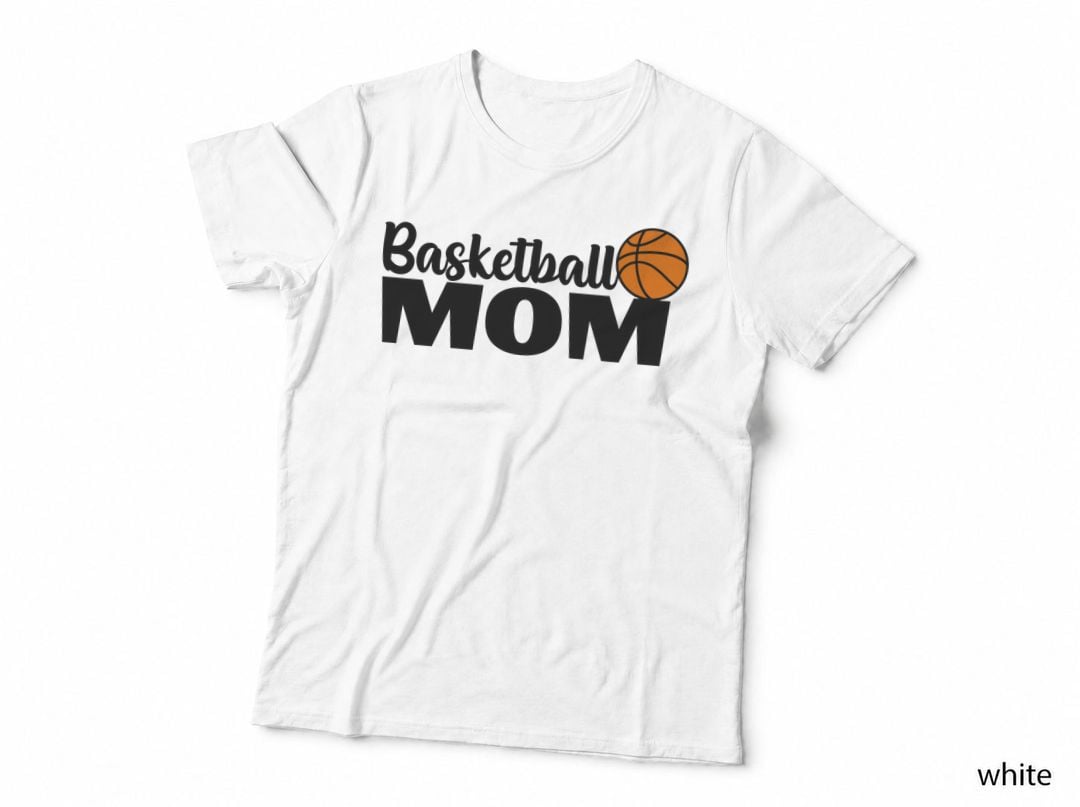 Basketball Mom Basketball T-Shirt, Basketball Mom Graphic Tee