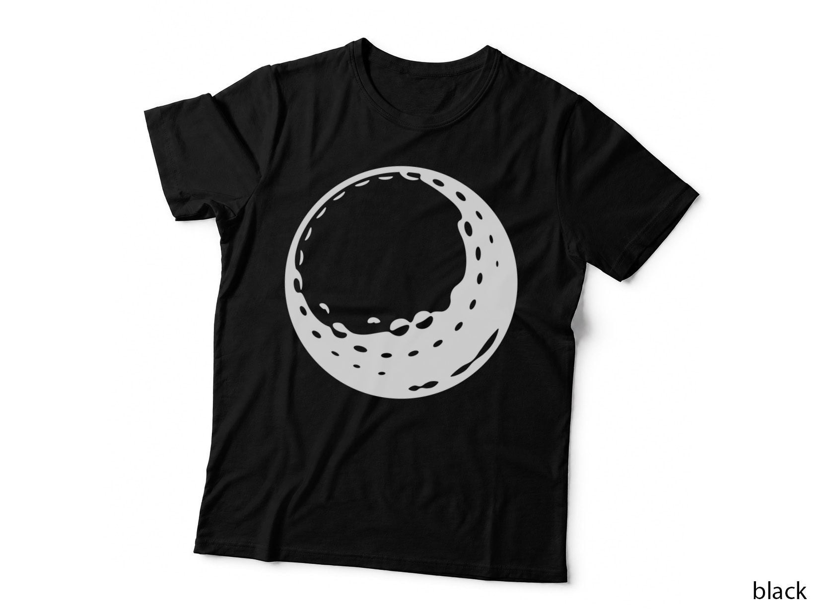 Crescent Moon Silhouette Hockey T-Shirt, Hockey Graphic Tee, Hockey Gift Shirt