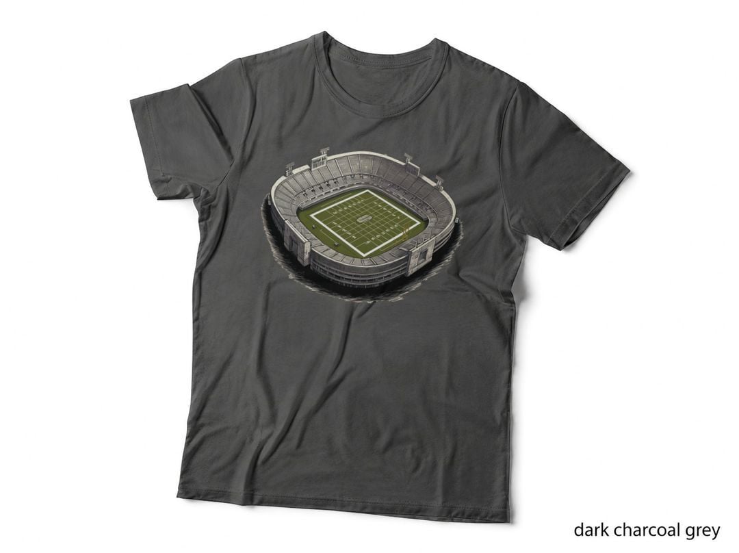Football Stadium Illustration Football T-Shirt, Football Graphic Tee