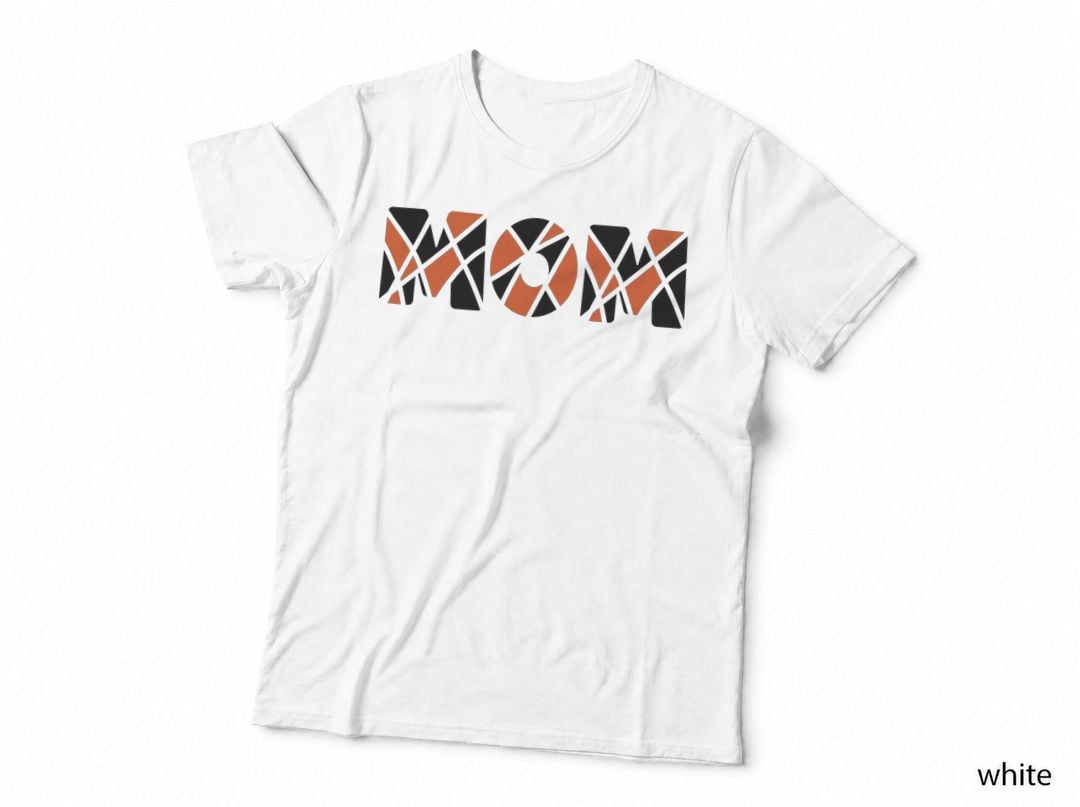 Geometric Abstract Pattern Basketball T-Shirt, Basketball Graphic Tee