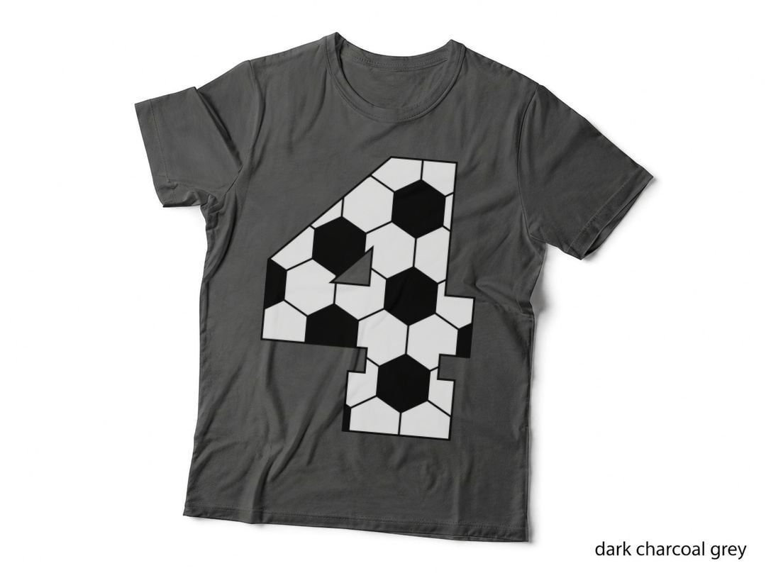 Geometric Hexagon Pattern Soccer T-Shirt, Soccer Graphic Tee, Cute Soccer Shirt