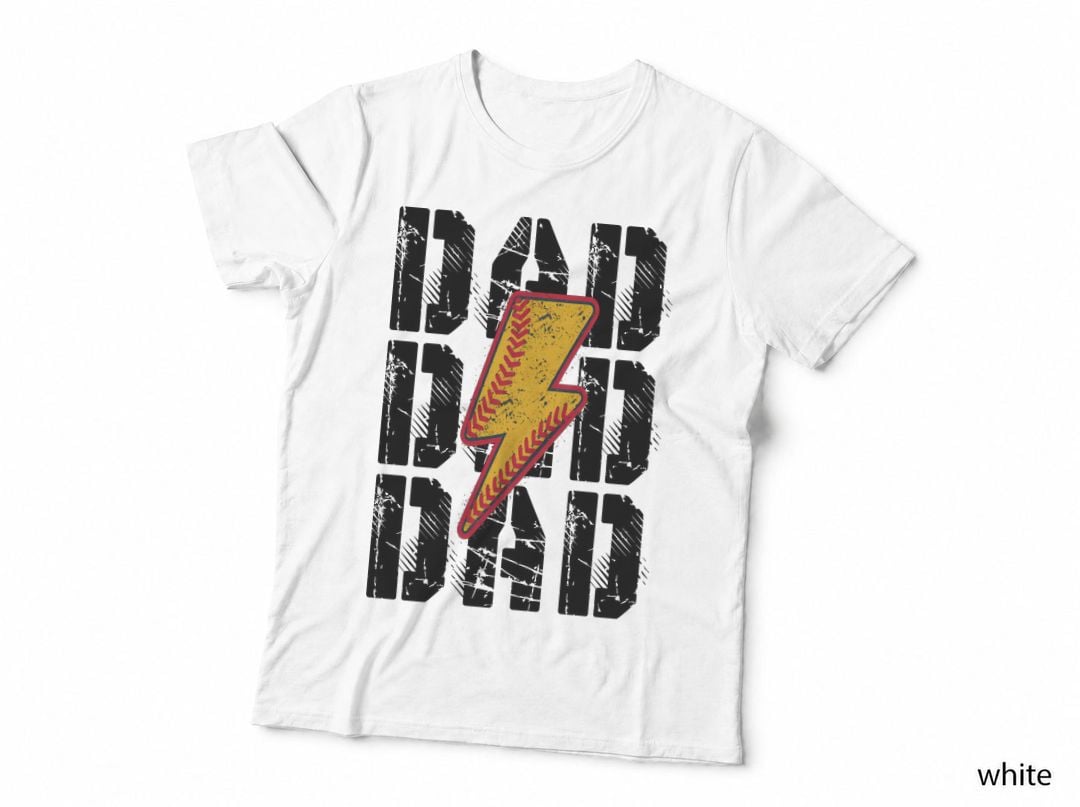 Idaho Softball T-Shirt, Baseball Lightning Bolt Graphic Tee