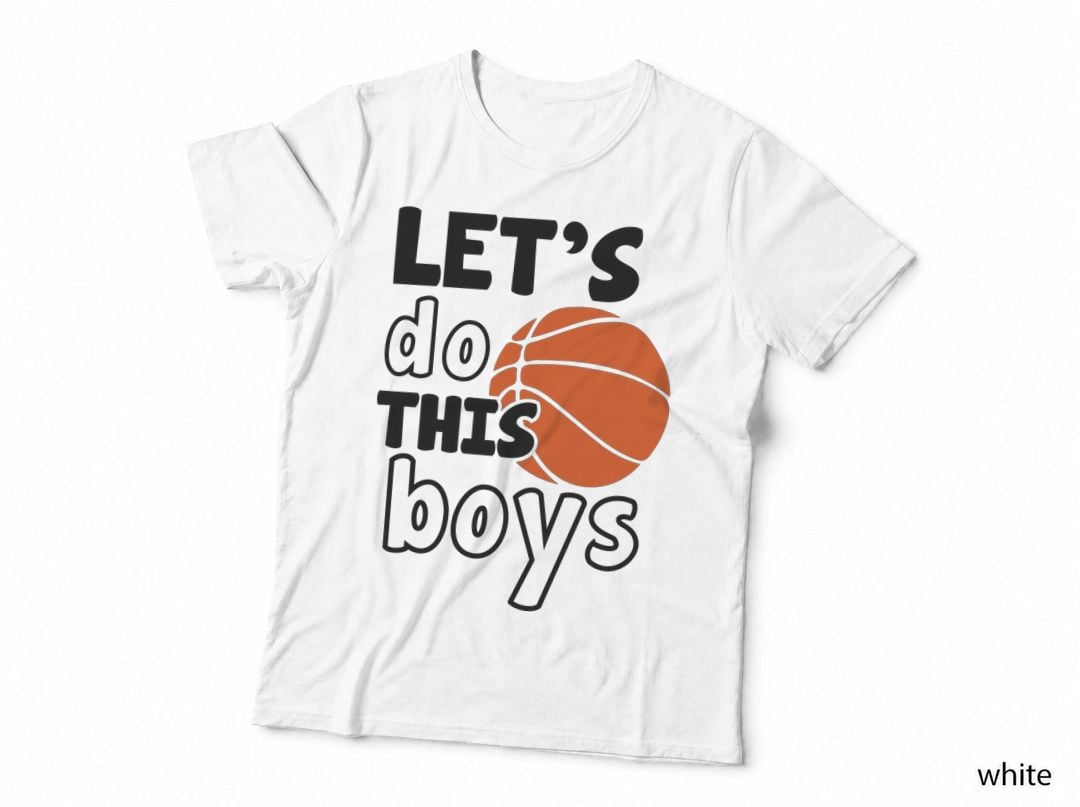 Let's Do This Boys Basketball T-Shirt, Basketball Team Motivation Graphic Tee