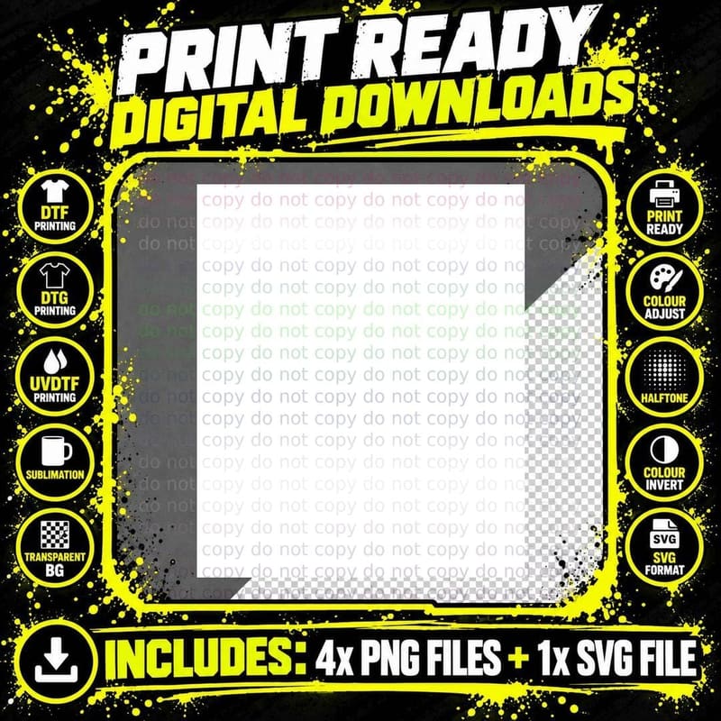 Minimalist White Background Disc Golf T-Shirt Png SVG Digital Bundle