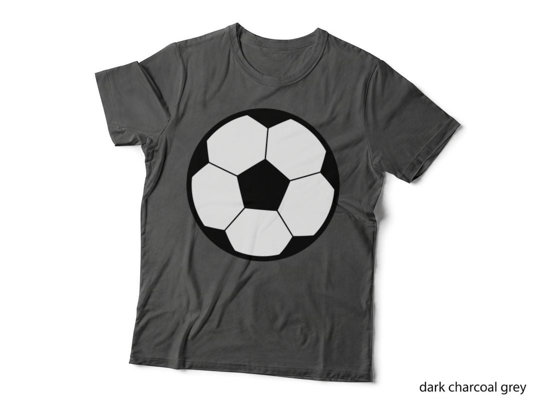 Soccer Ball Pattern Soccer Design T-Shirt, Soccer Graphic Tee, Soccer Gift Shirt