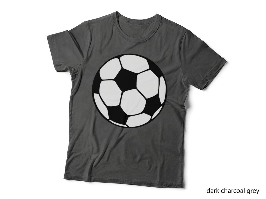 Soccer Ball Pattern Soccer T-Shirt, Soccer Graphic Tee, Soccer Lover Shirt
