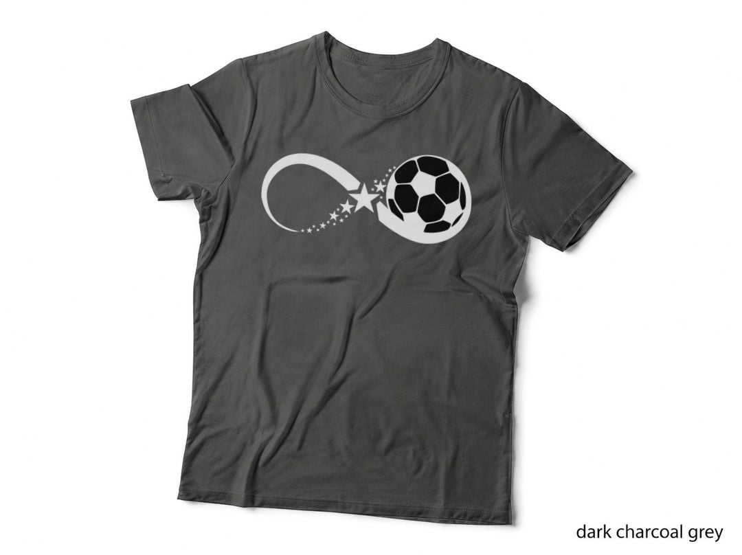 Soccer Ball with Stars Trail Soccer T-Shirt, Soccer Graphic Tee