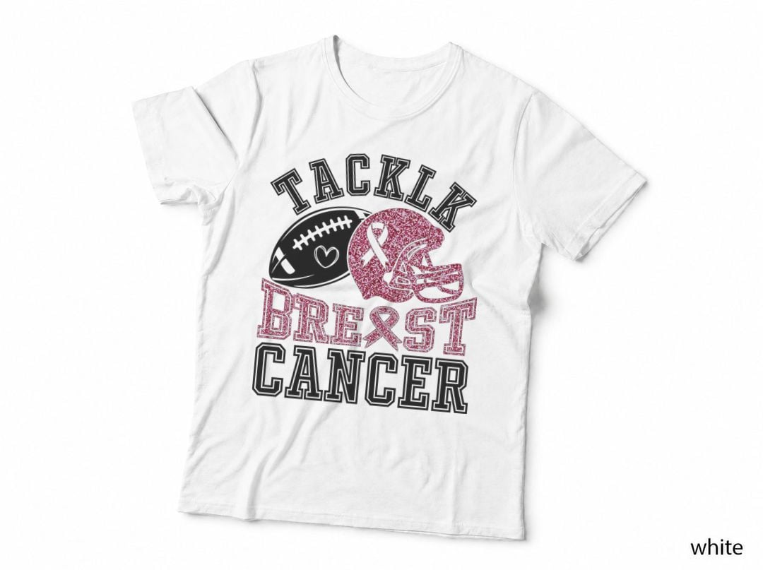Tackle Breast Cancer Breast Cancer Design T-Shirt