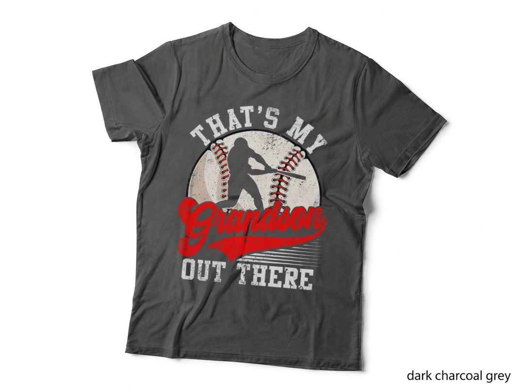 Baseball Grandma Mother's Day That's My Grandson Out There T-Shirt