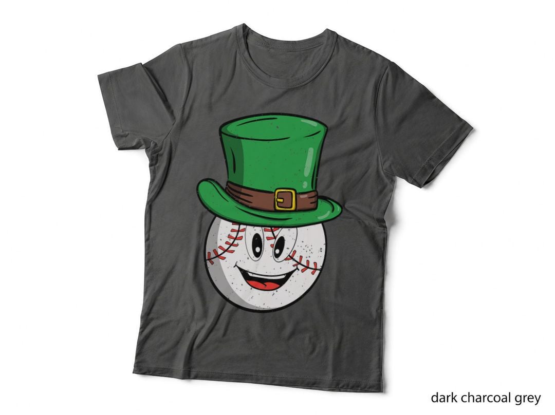Baseball St Patricks Day for Boys Shamrock, Kids Irish Pride T-Shirt