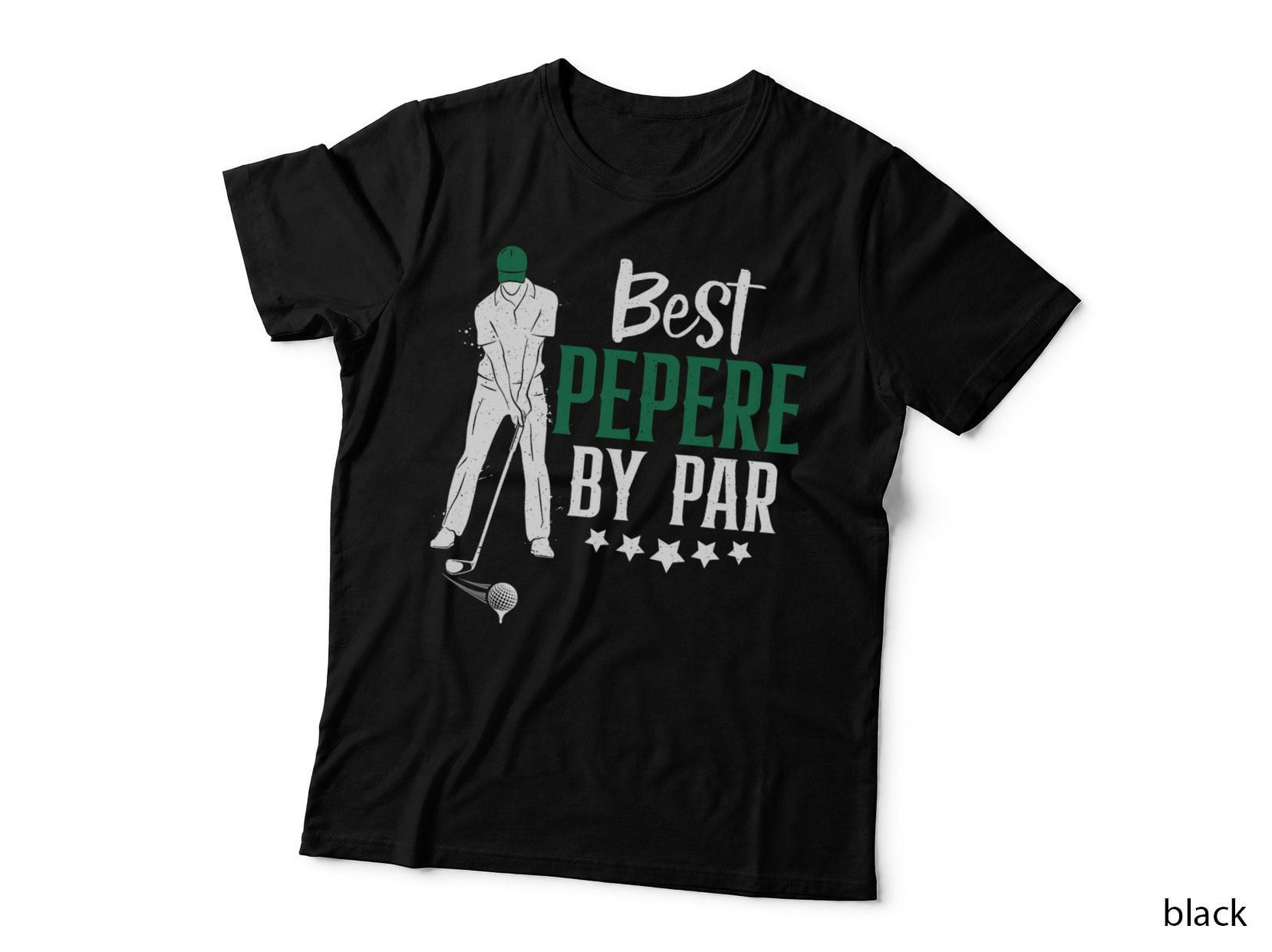 Best Pepere by Par Golf Gifts for Father's Day Dad Grandpa T-Shirt