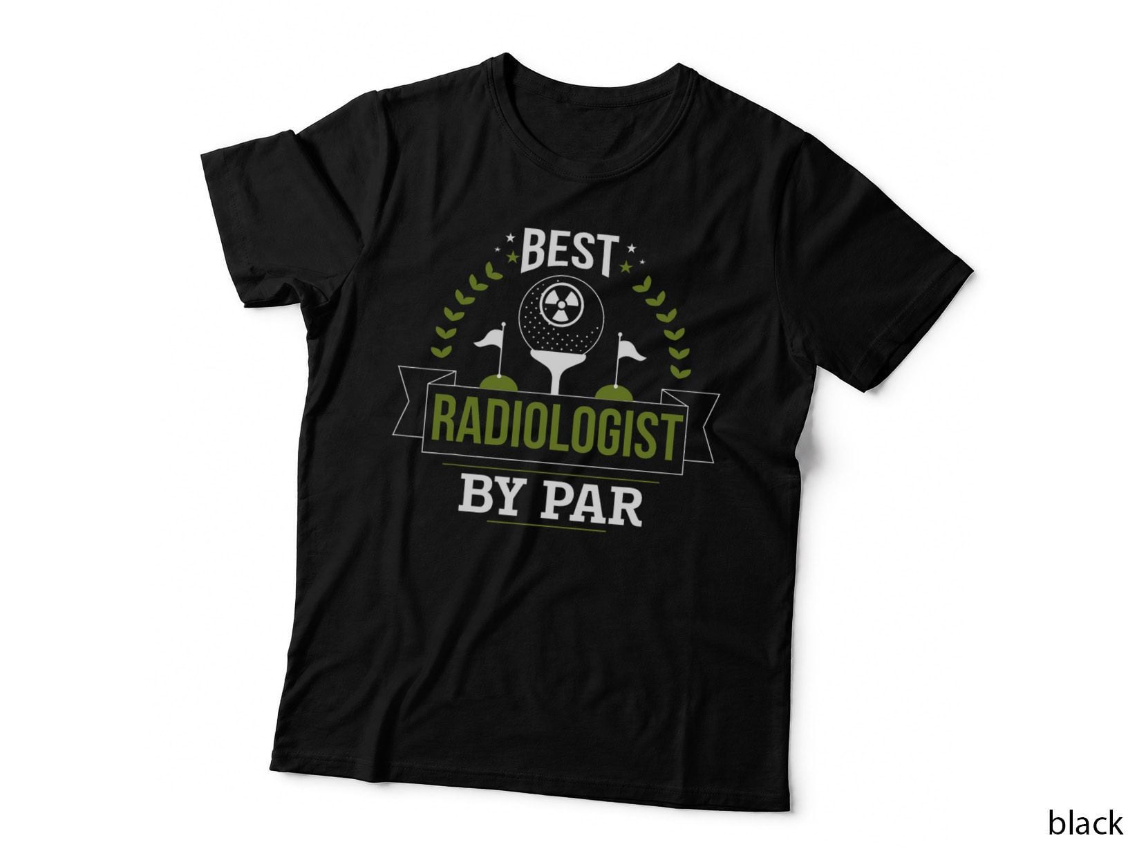 Best Radiologist by Par, Golf Radiology Doctor Golfer Gift T-Shirt