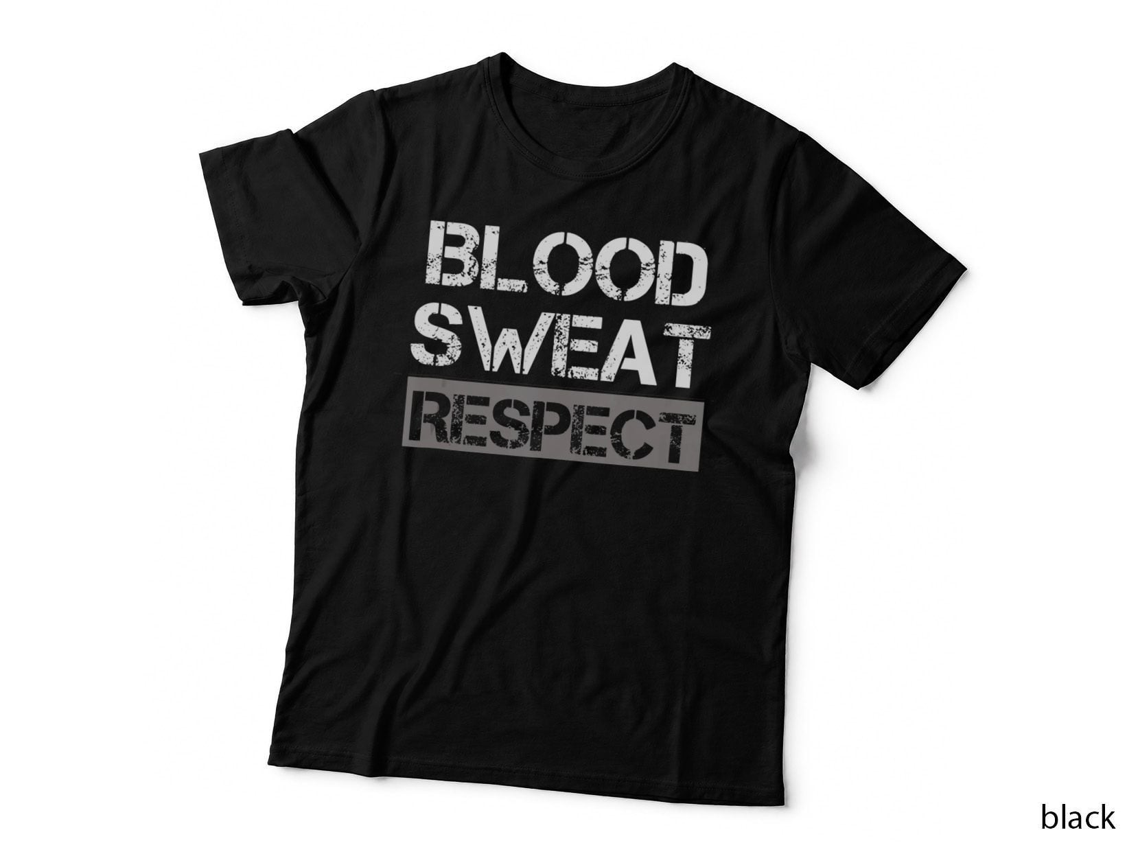 Blood Sweat Respect Tshirt, Fitness Gym Workout Motivation, Workout Gear