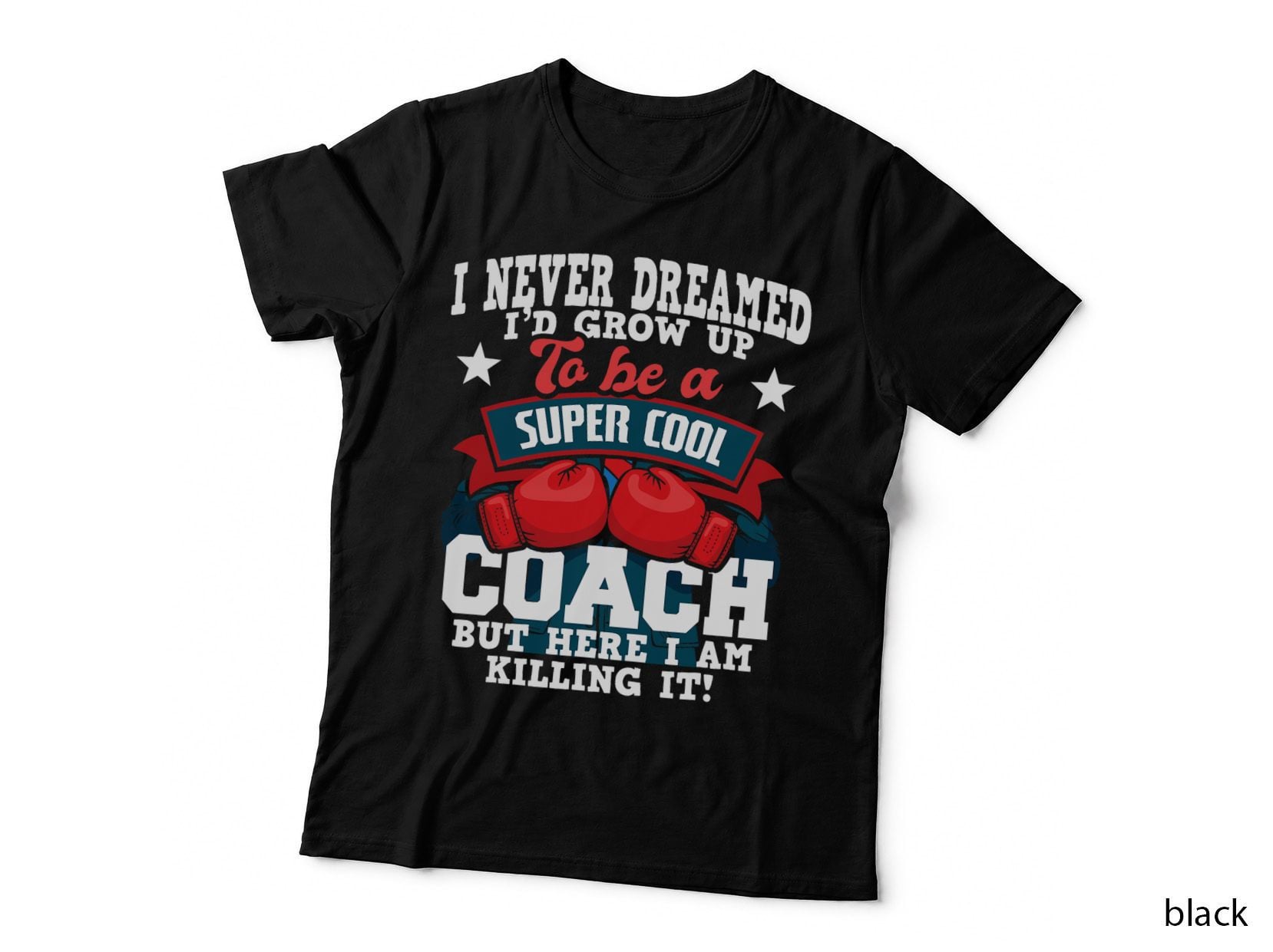Boxing Coach - Kickboxing Kickboxer Gym Boxer, Martial Arts Gear T-Shirt