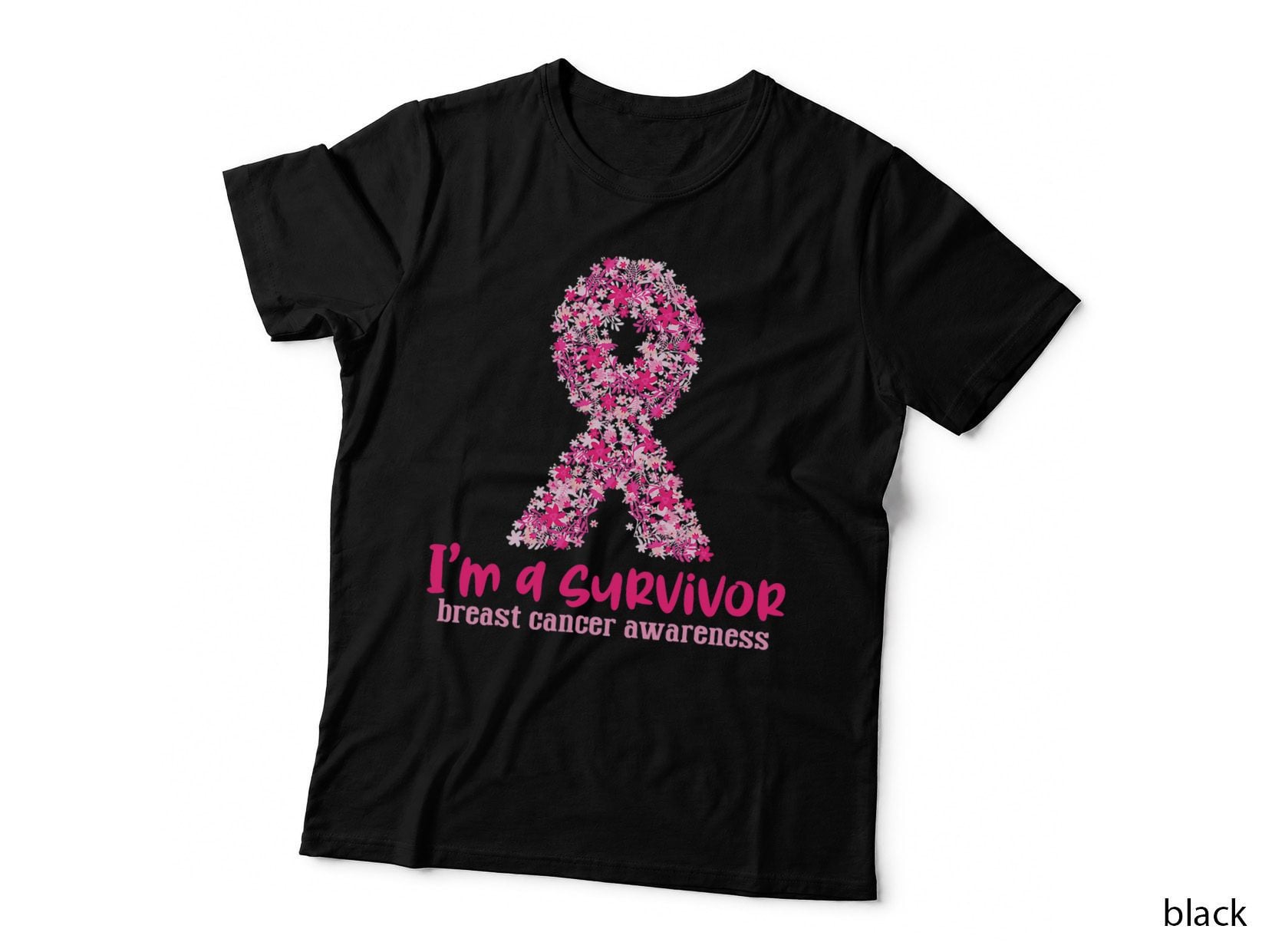 Breast Cancer I'm a Survivor Breast Cancer Fighter Awareness T-Shirt