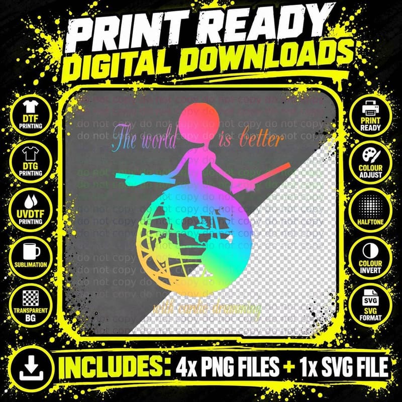 Cardio and Gym Shirt World Is Better with Cardio Png SVG Digital Bundle