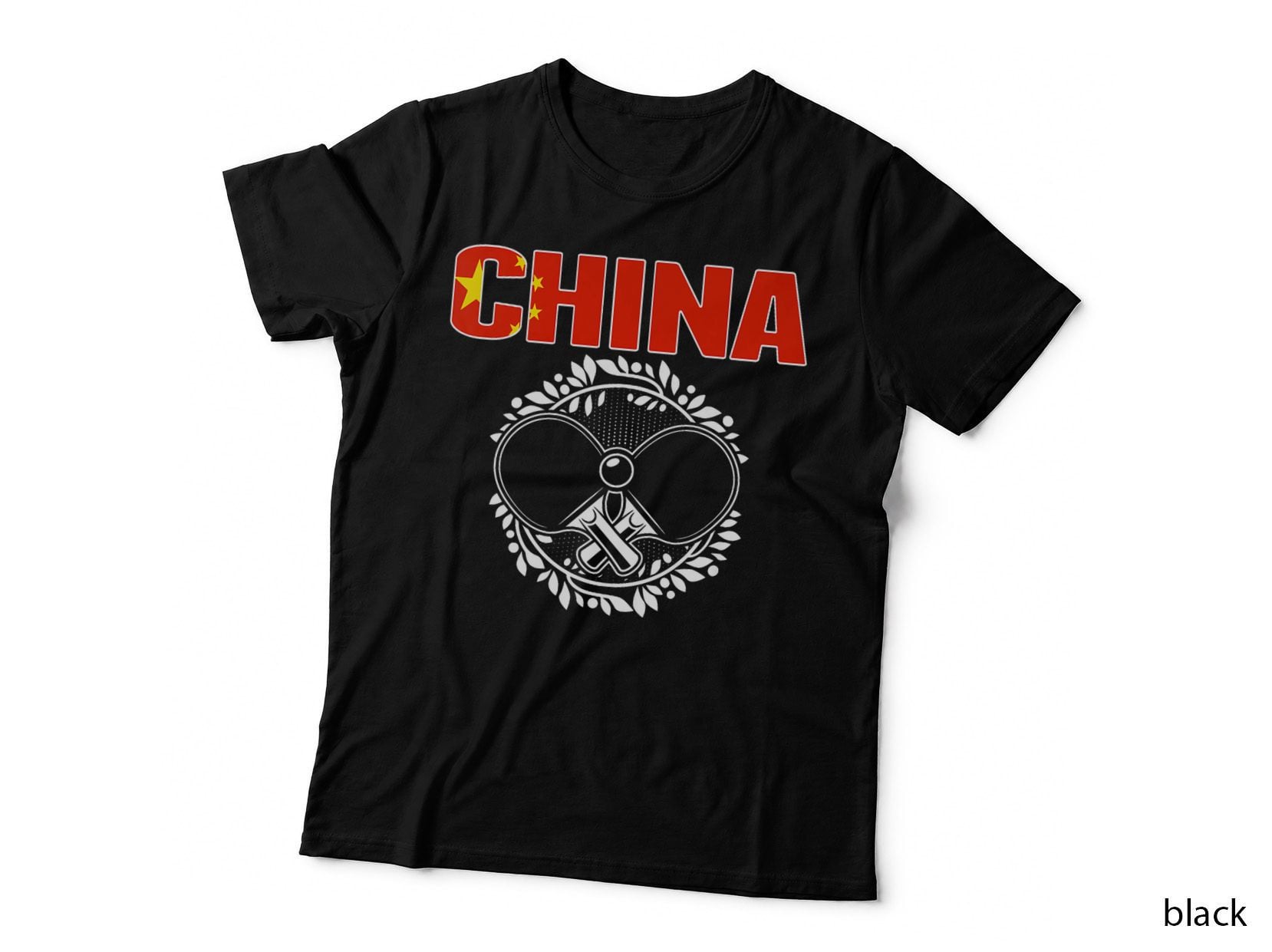 China Table Tennis Fans Jersey Chinese Ping Pong Lovers, Table Tennis T-Shirt