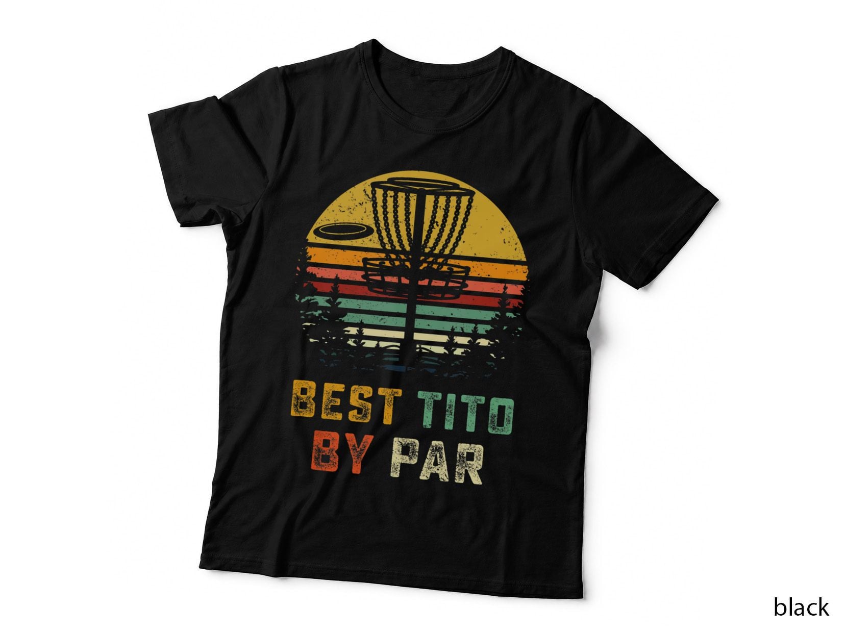 Cool Best Tito Disc Golf Filipino Uncle Disk Golfer Golfing T-Shirt