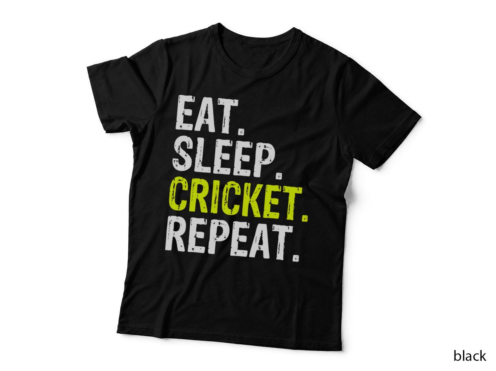 Eat Sleep Cricket Repeat Gift Sports T-Shirt