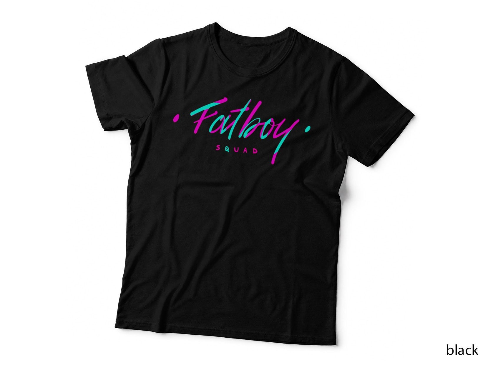 Fatboy Squad Gym Weightlifting Bodybuilding Fitness Workout T-Shirt