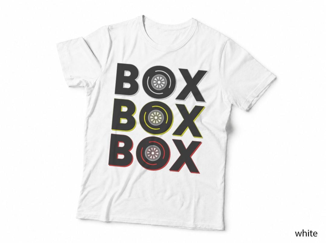 Formula Racing Car Radio Call T-Shirt Classic Fit, Round Neck, Checkered