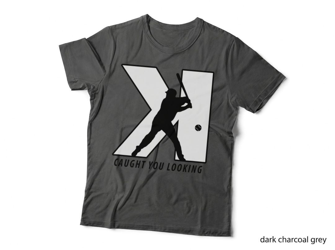 Funny Backwards K Strikeout Looking Baseball Pitching T-Shirt