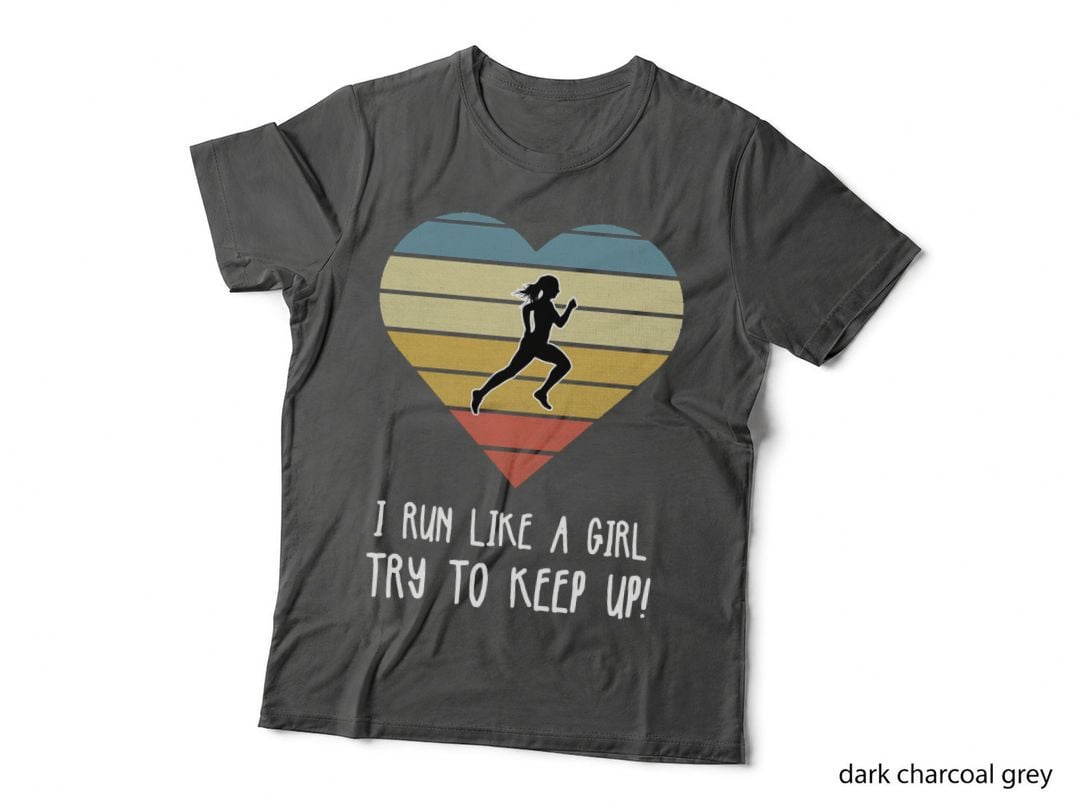 Girls Cross Country Running, Sports, Athletic, Team Spirit T-Shirt