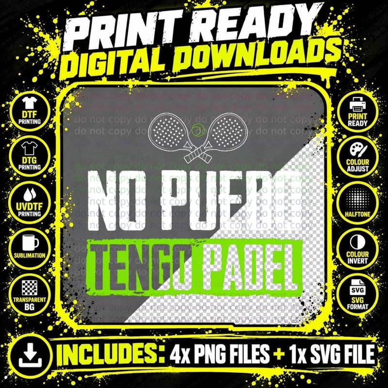 I Can't Have Padel Tennis Padel Players, for Women Png SVG Digital Bundle