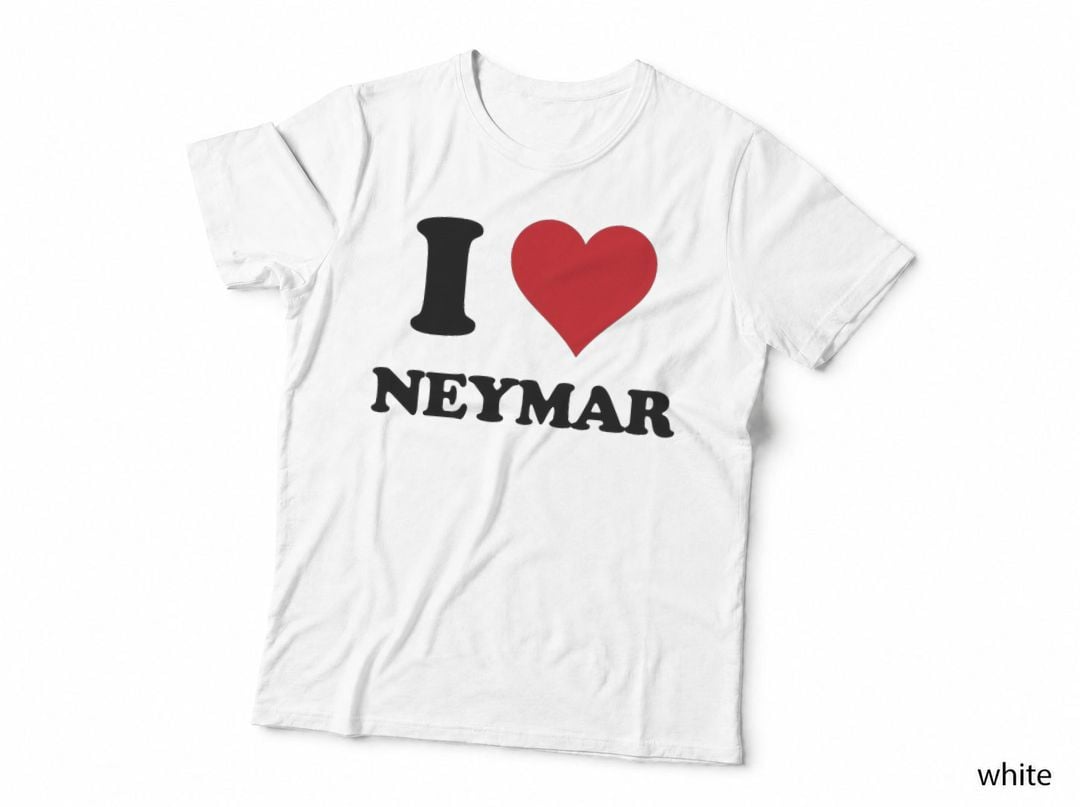 I Heart Neymar First Name I Love Personalized Stuff T-Shirt