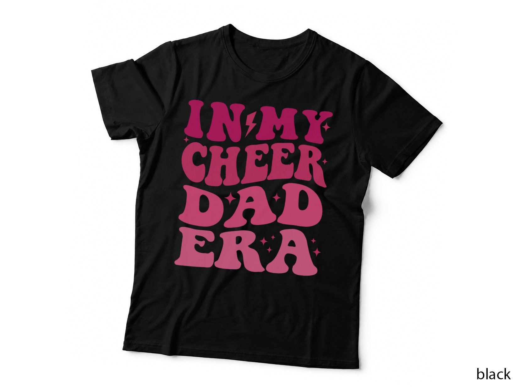 In My Cheer Dad Era Funny Sports Football Cheerleader Dad T-Shirt