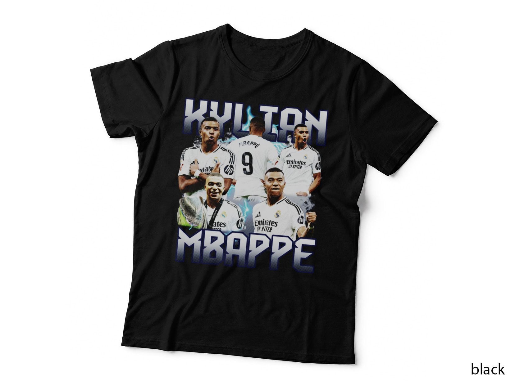Kylan Mbappe Football Fan Tee, Mbappe Soccer Print, Mbappe Birthday Gift