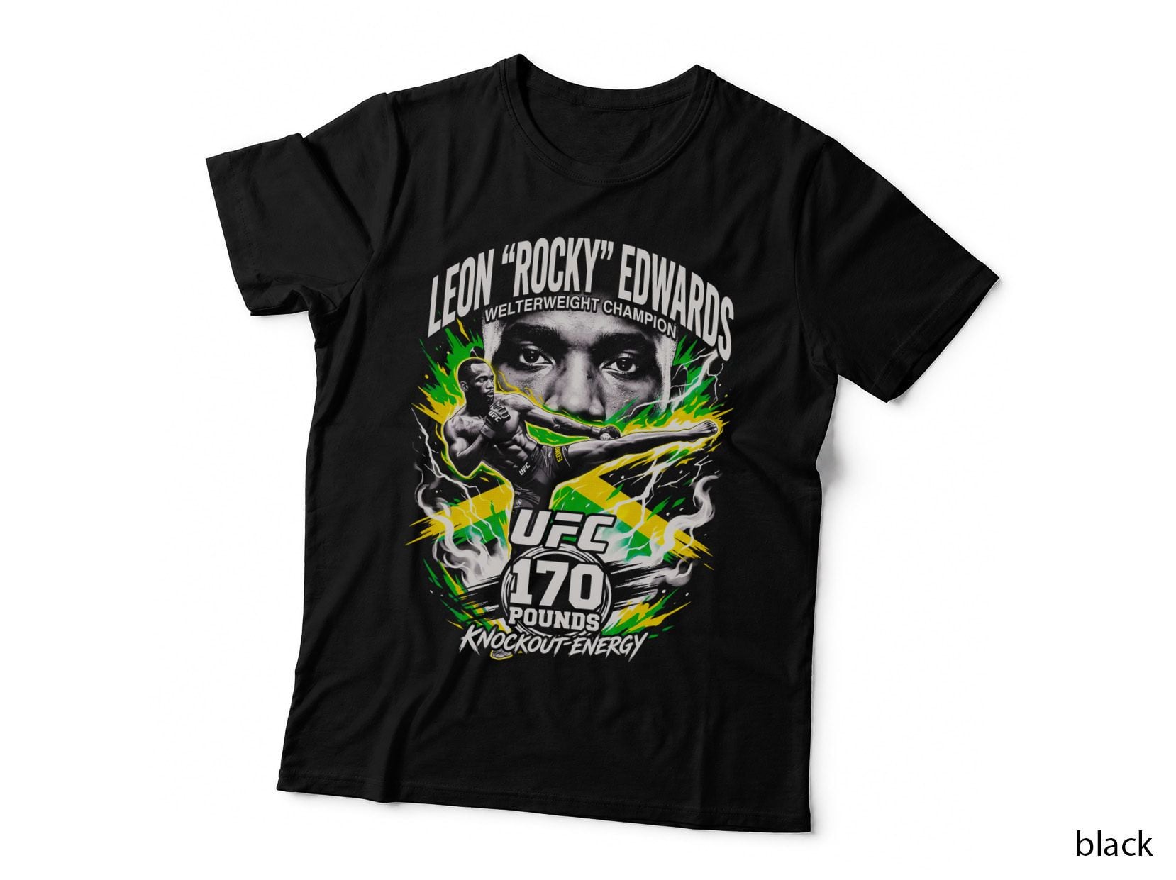 MMA Fighter Knockout Power Tee, Knockout Fist Print, MMA Fan Style