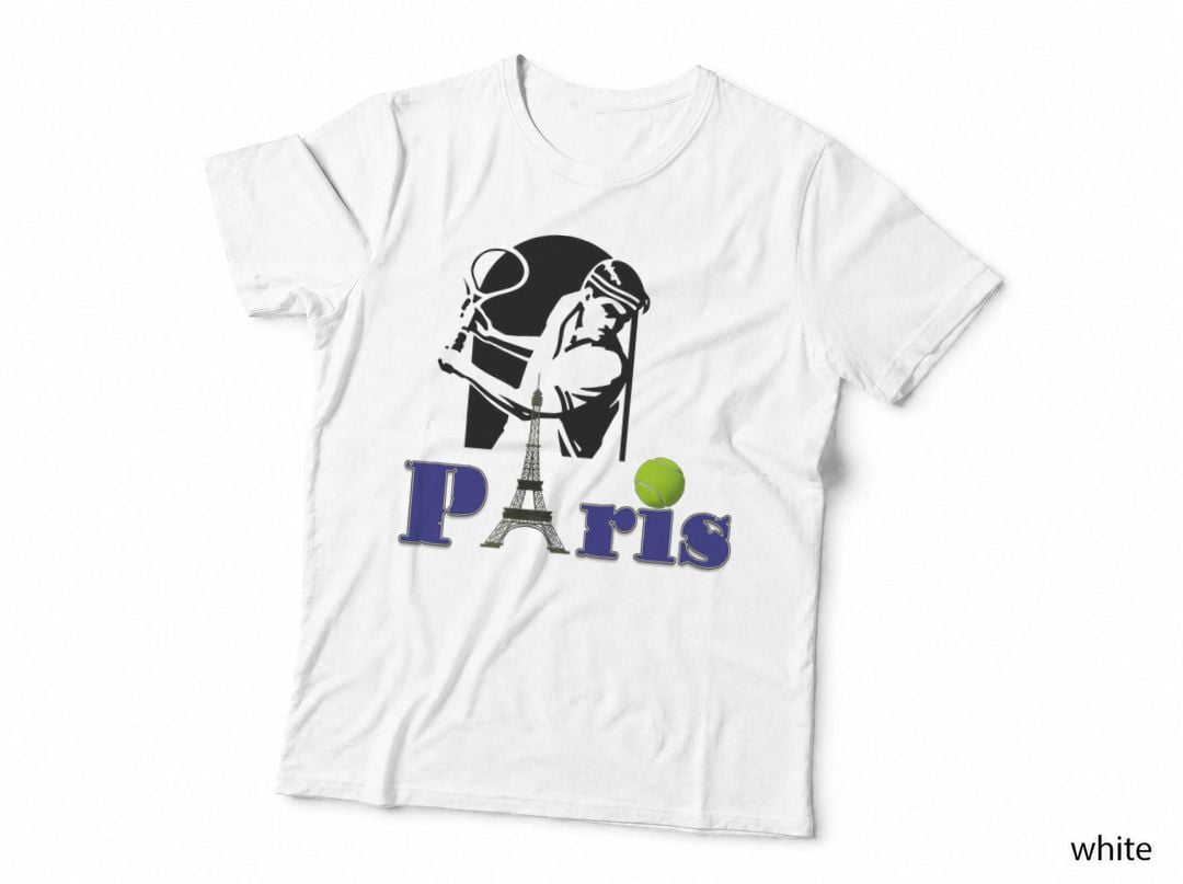 Roland Garros Paris Tennis, French Open, Sports Fan, Tennis Lover T-Shirt