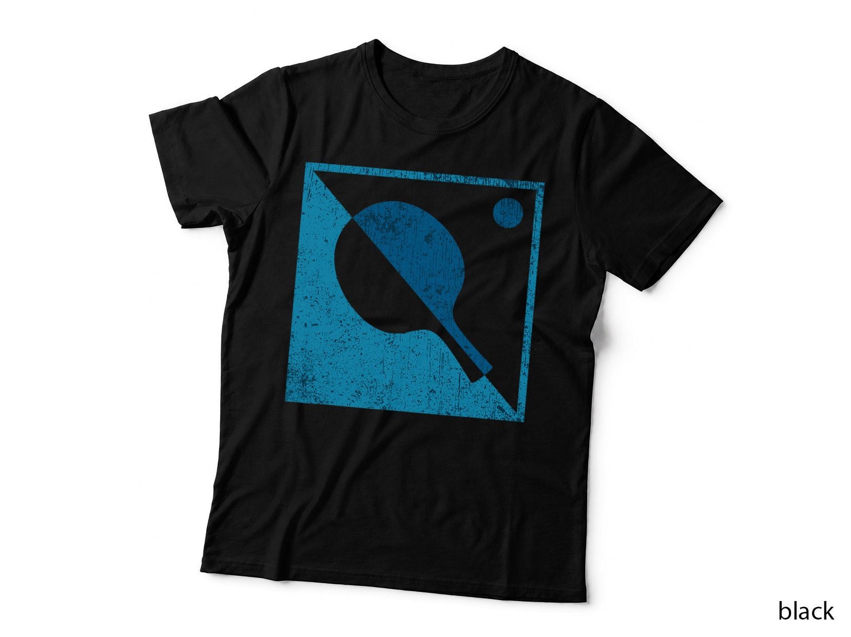 Table Tennis I Retro Vintage Ping-Pong Player Sport Man T-Shirt