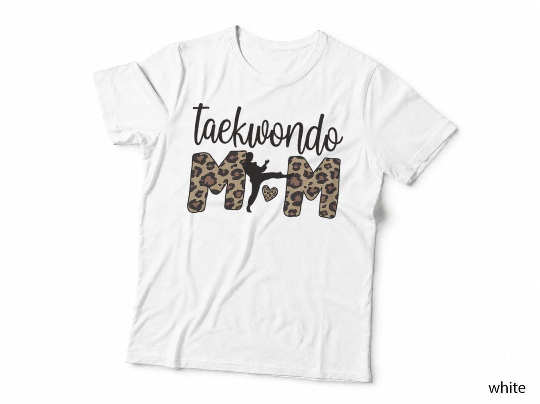 Taekwondo Mom of a Taekwondo Fighter Taekwondo Mama T-Shirt