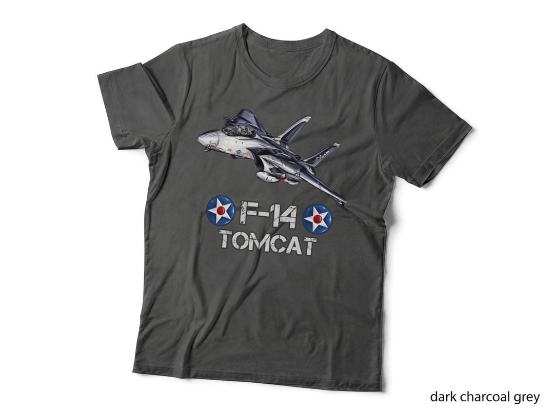 Vintage F-14 Tomcat Fighter Jet Military Aviation Gift T-Shirt