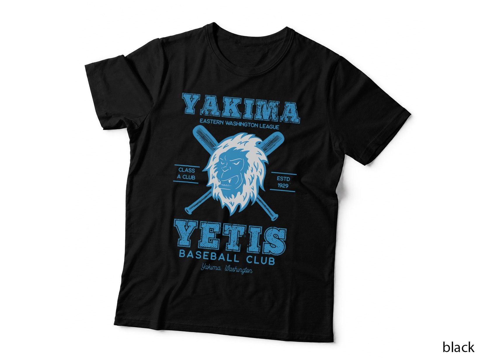 Yakima Yetis Retro Minor League Baseball Team T-Shirt