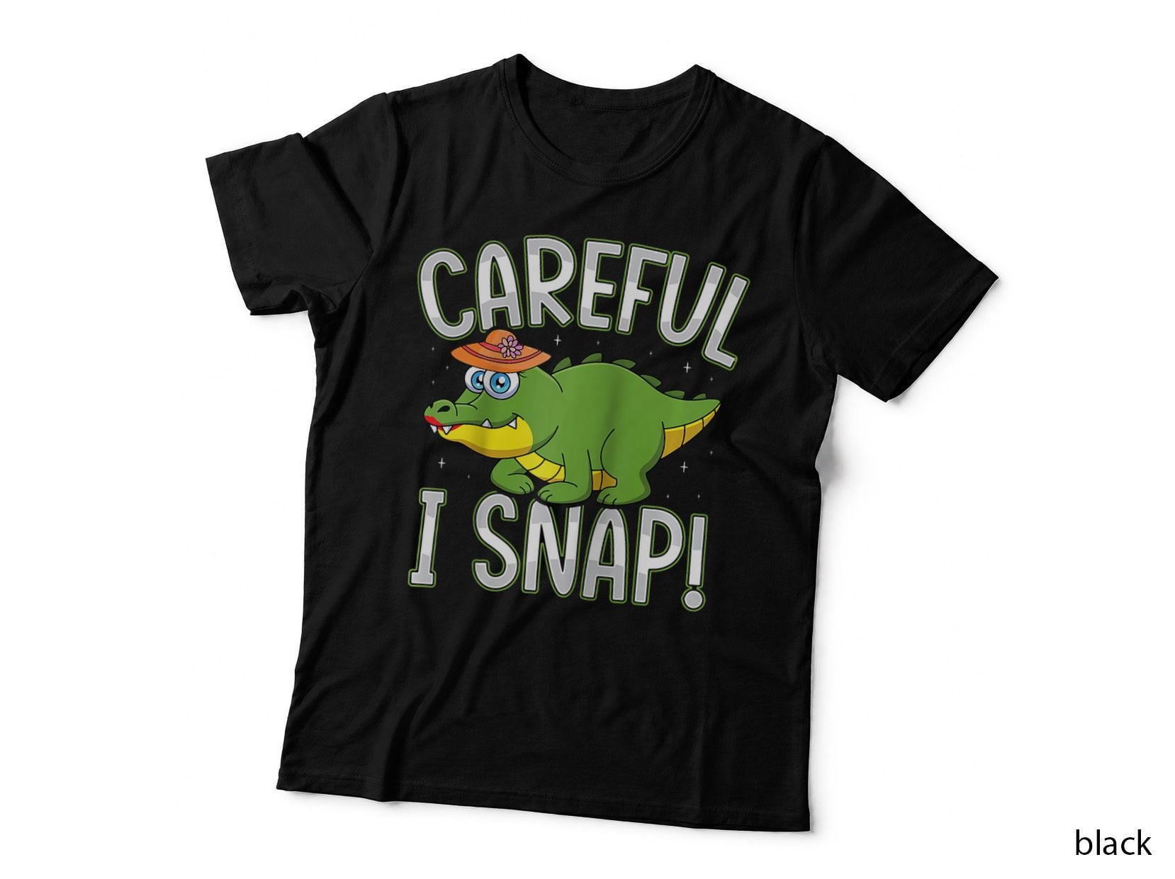 Careful I Snap Alligator Crocodile Reptile Lover T-Shirt