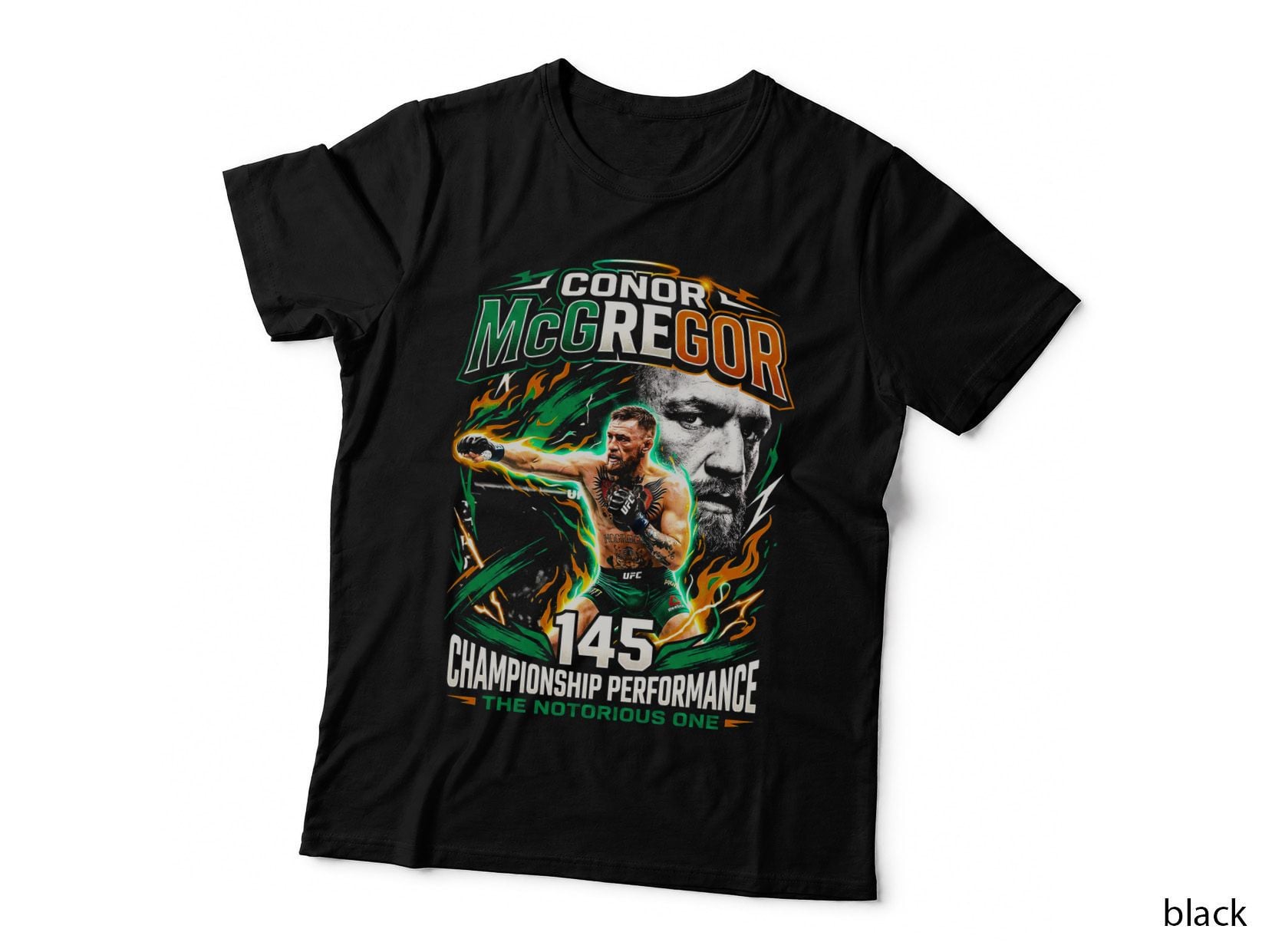 Conor Mcgregor MMA 145 Championship Performance T-Shirt