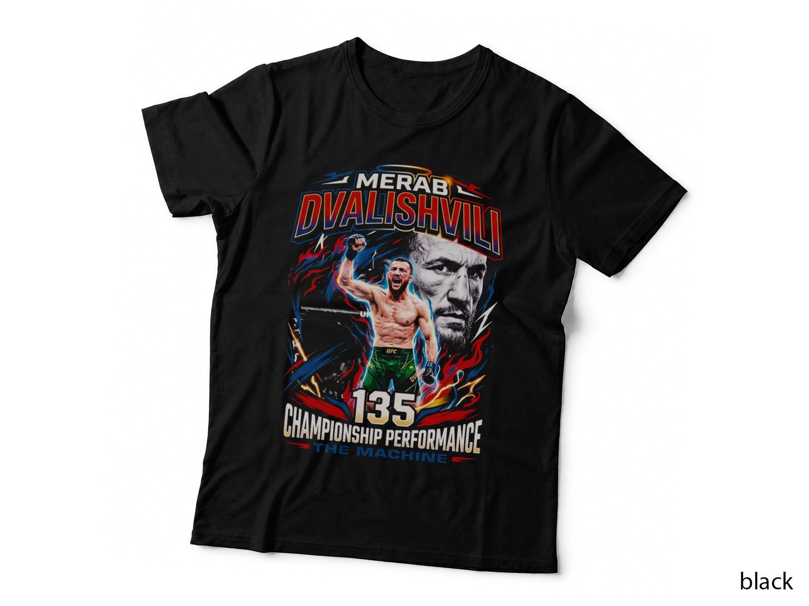 Dvalishvili MMA 135 Championship Performance Tee