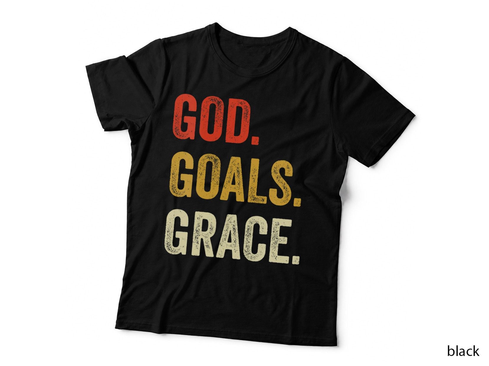 God Goals Grace Christian Workout Fitness Gym Gift, Muscle T-Shirt