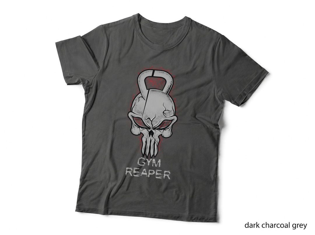 Gym Reaper for Your Workout. Mens Gym Exercise Fitness T-Shirt