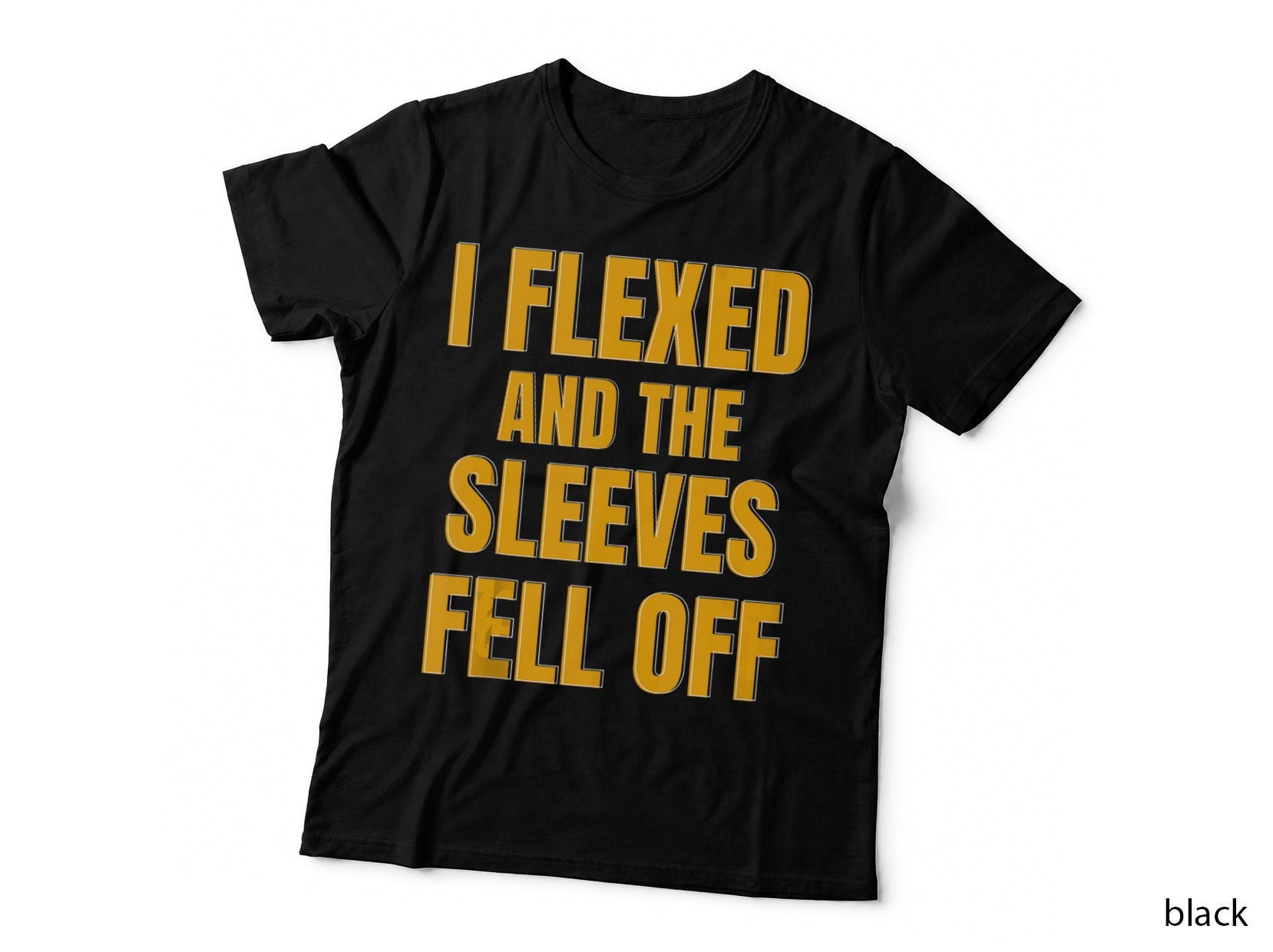I Flexed and the Sleeves Fell off Fun Sleeveless Gym Workout, Fitness T-Shirt