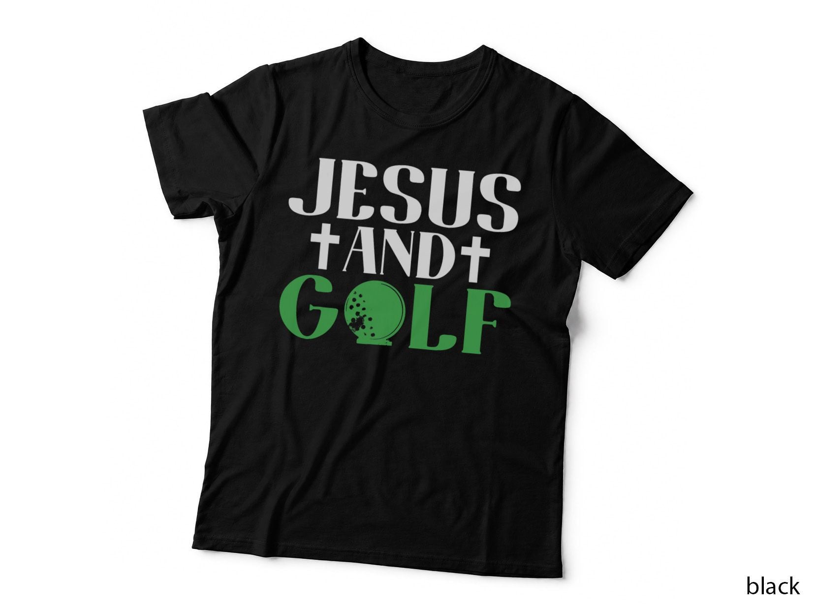 Jesus and Golf Golfing T-Shirt