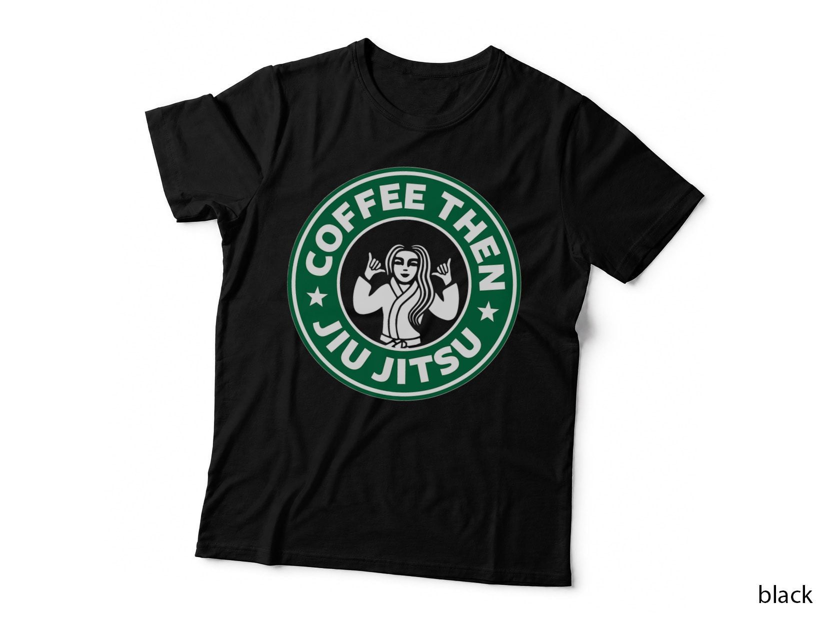 Jiu Jitsu Shirts Coffee Lover Men Kids Boys BJJ MMA Jujitsu T-Shirt