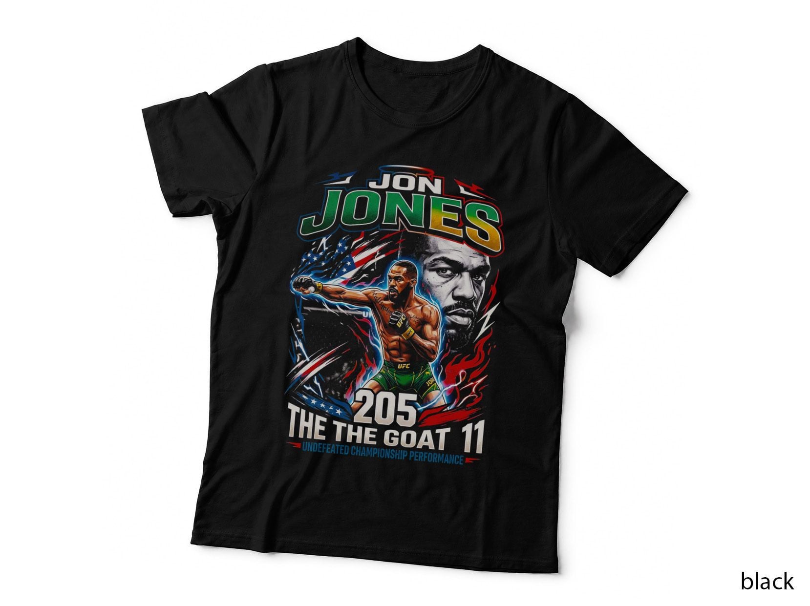 Jon Jones MMA 205 Championship Performance T-Shirt
