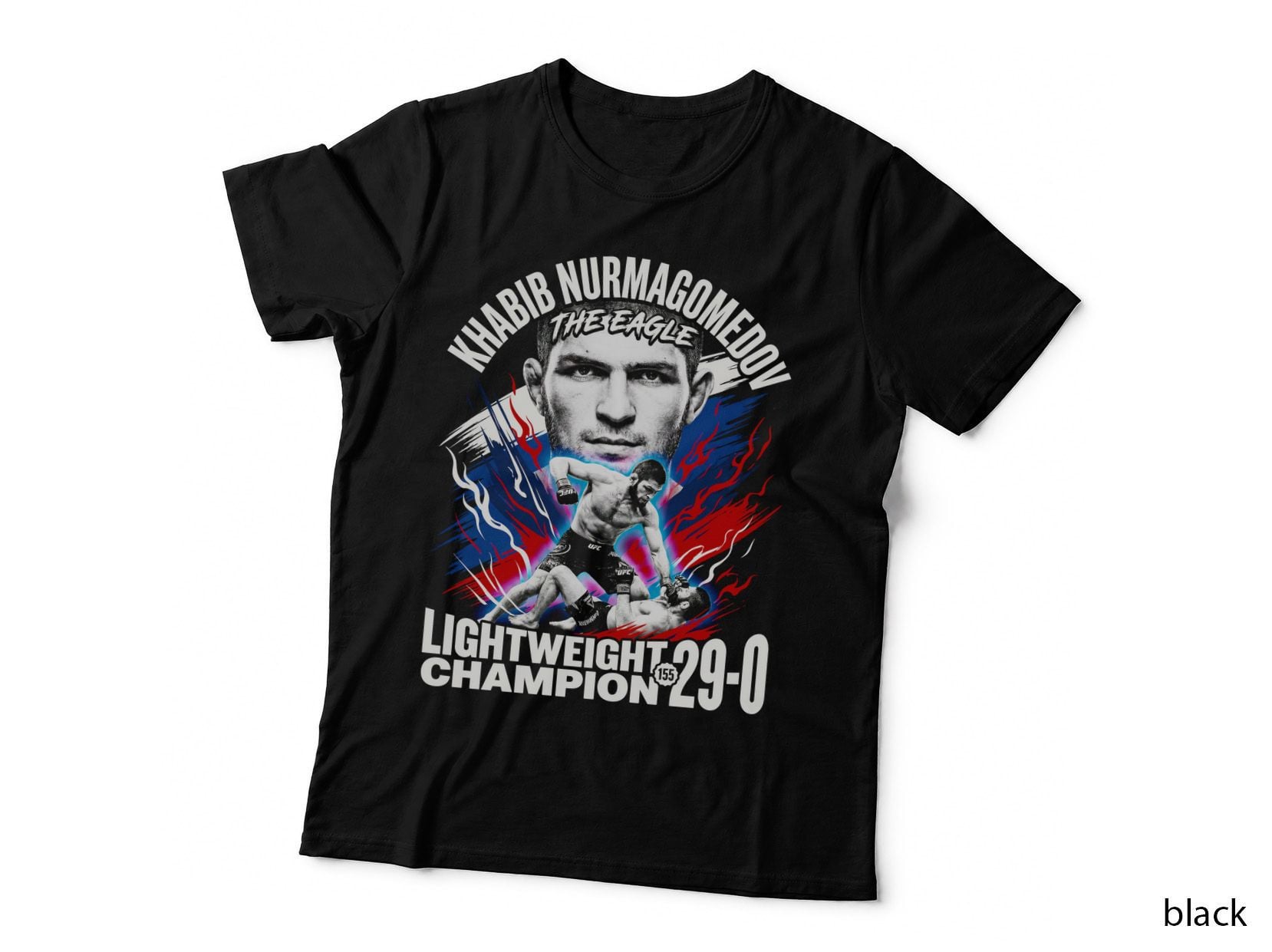 Khabib Nurmagomedov MMA Lightweight Champion T-Shirt