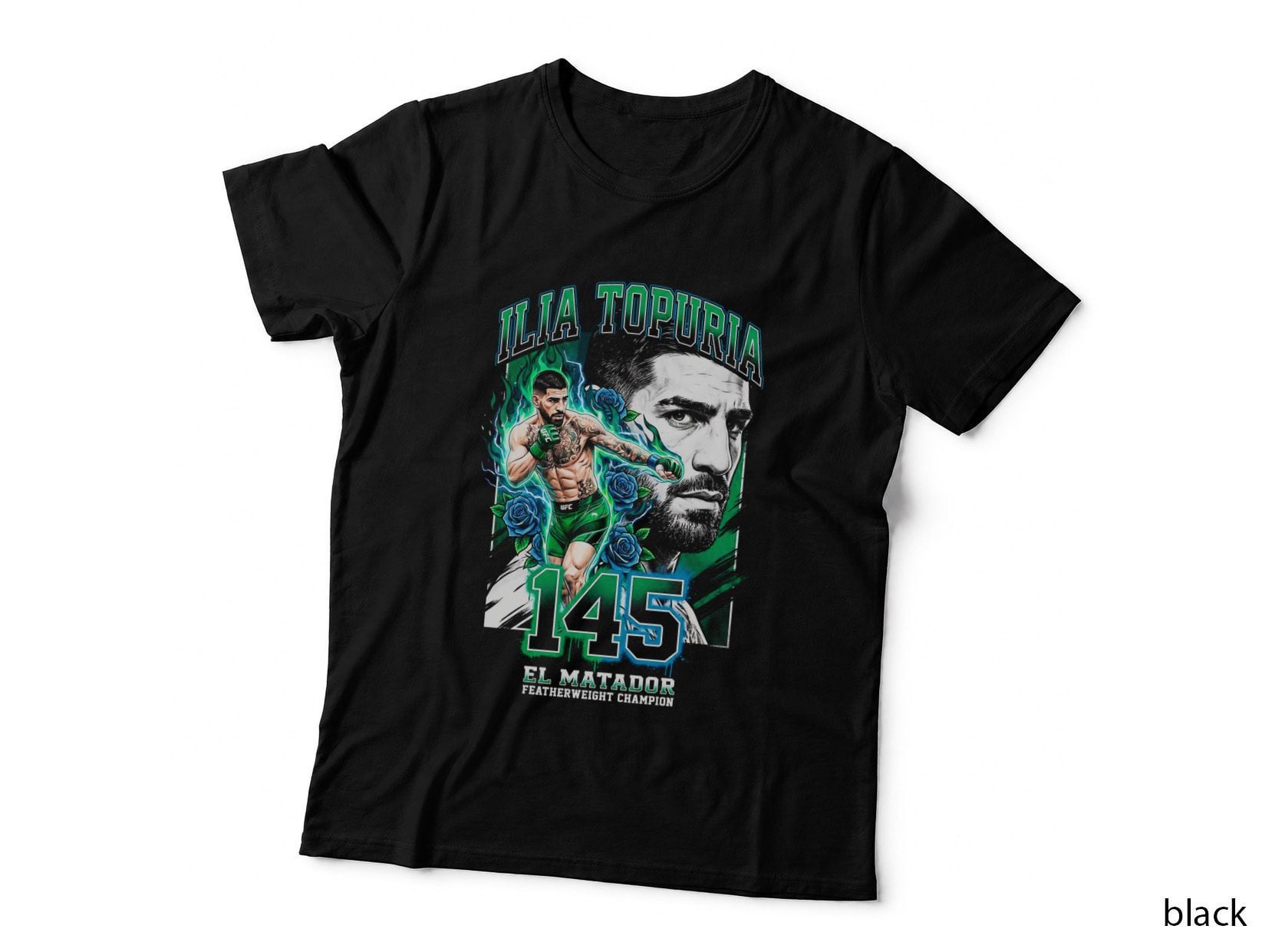 MMA Fighter T-Shirt, 145 Pounds, Cage Fight Print