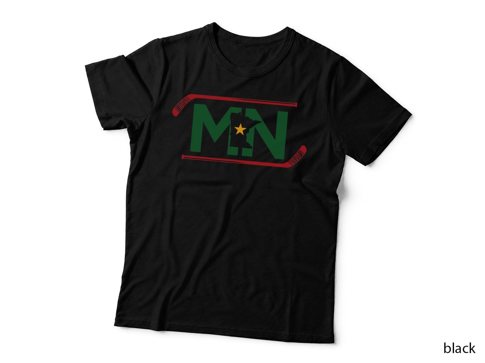 MN the State of Hockey T Shirt Unisex Adult and Kids
