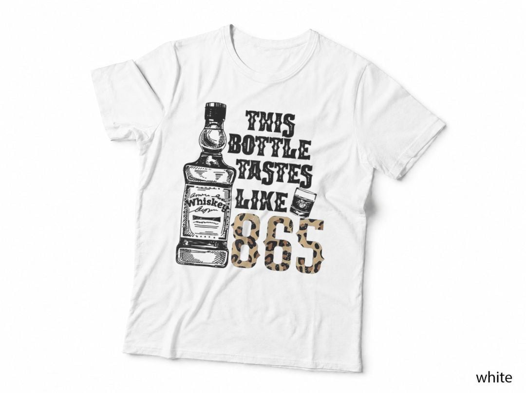 Retro Whiskey This Bottle Tastes Like 865 Western Country, Cool Design T-Shirt